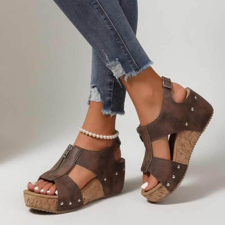 Rose | Bold Cork Sandal