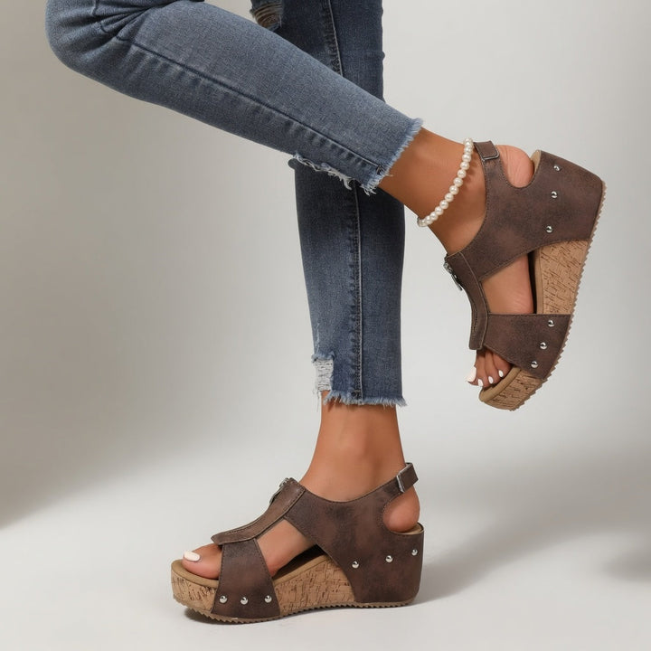 Rose | Bold Cork Sandal
