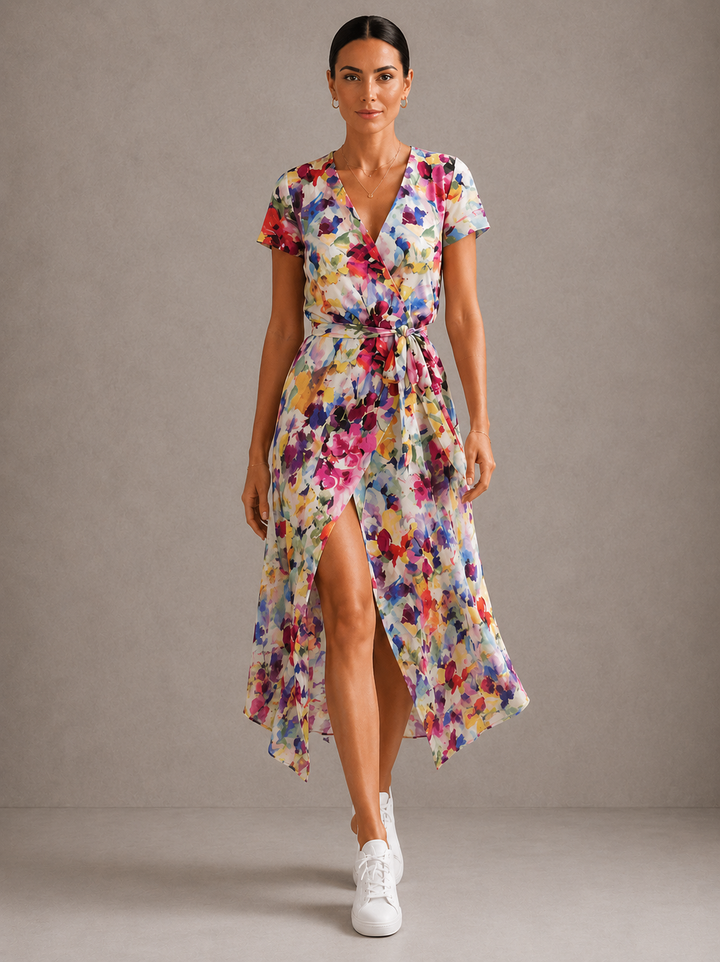 Elizabeth | Elegant Floral Dress