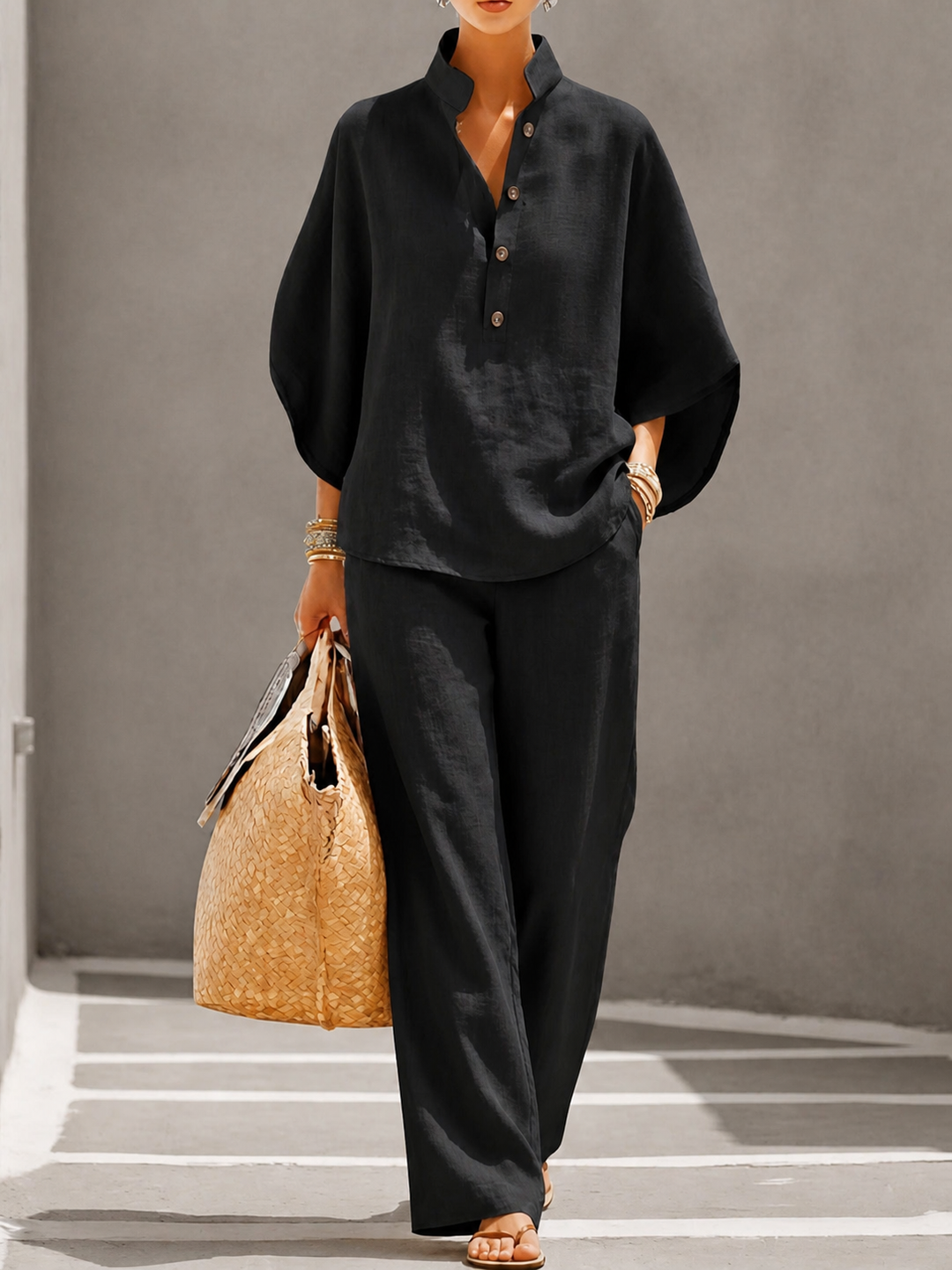 Lumi | Palazzo Two-Piece Set