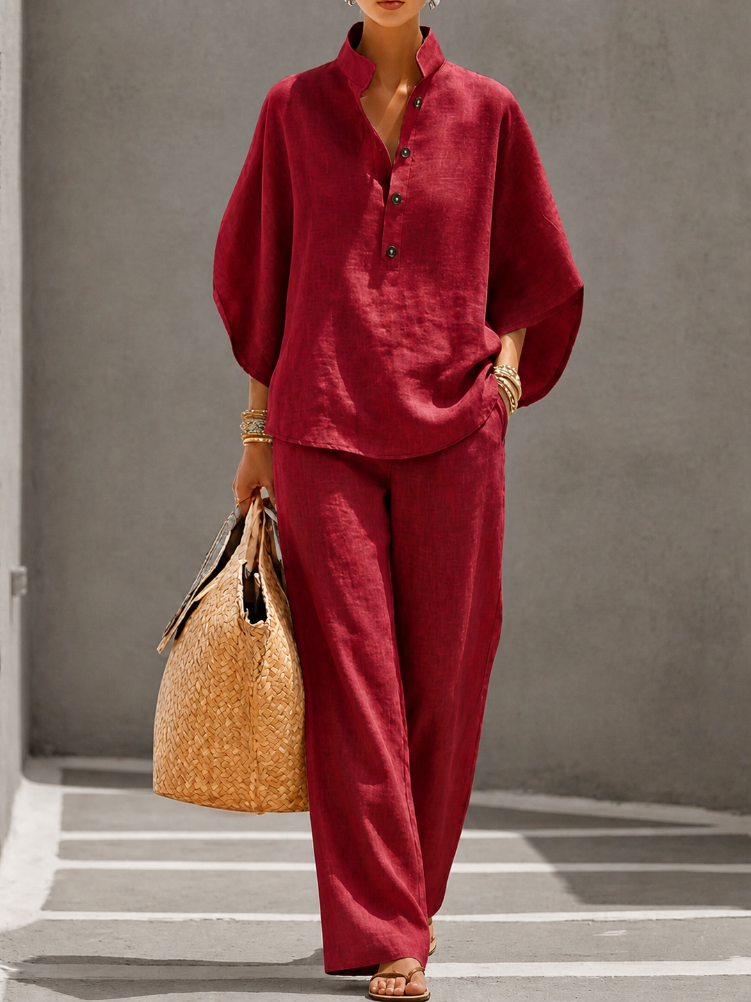 Lumi | Palazzo Two-Piece Set