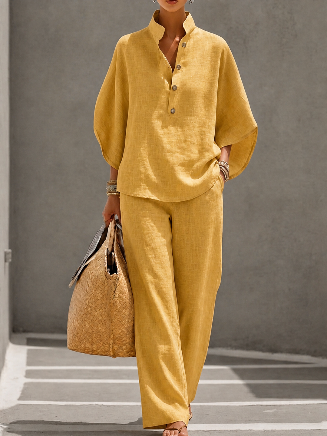 Lumi | Palazzo Two-Piece Set
