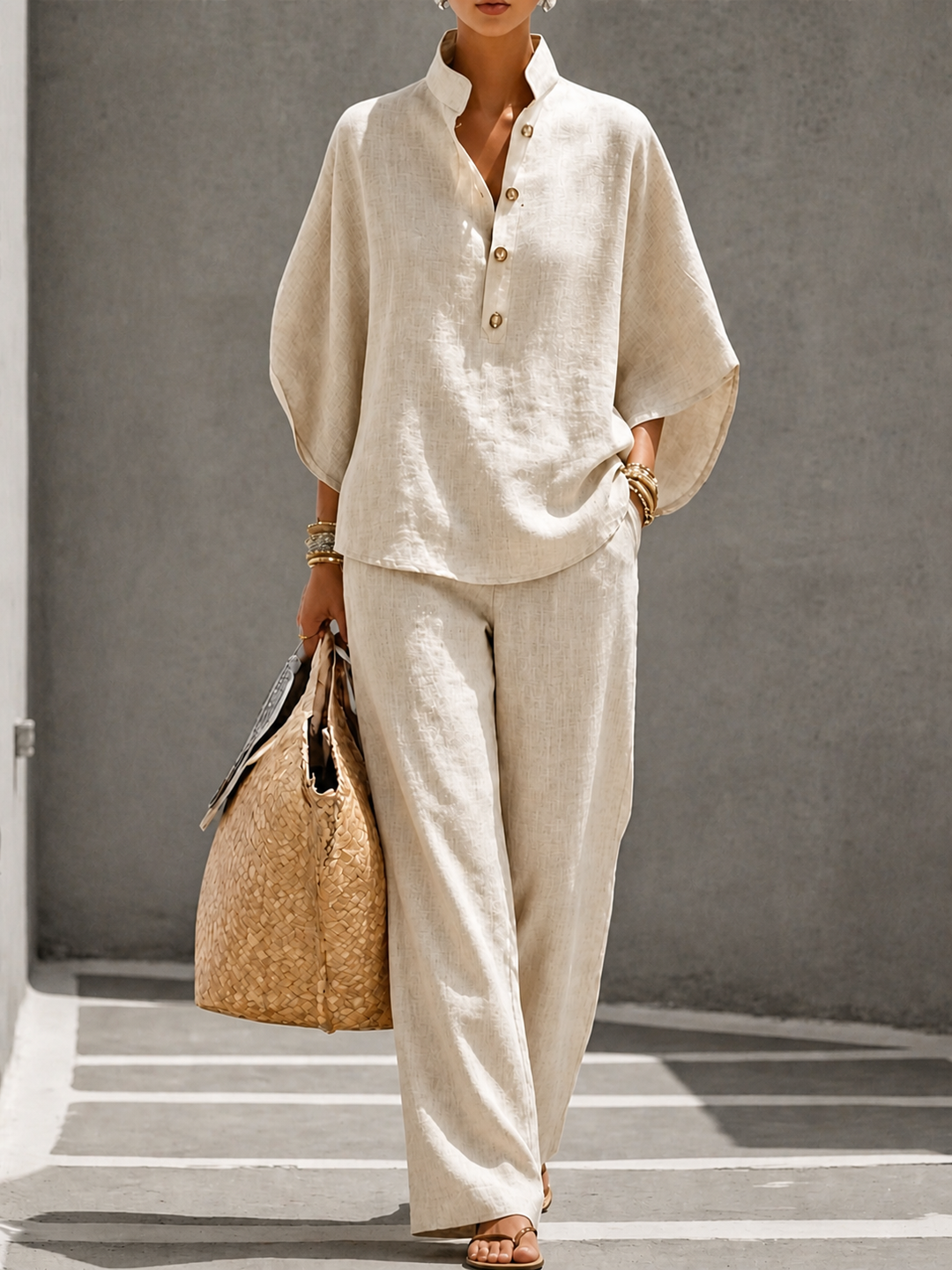 Lumi | Palazzo Two-Piece Set