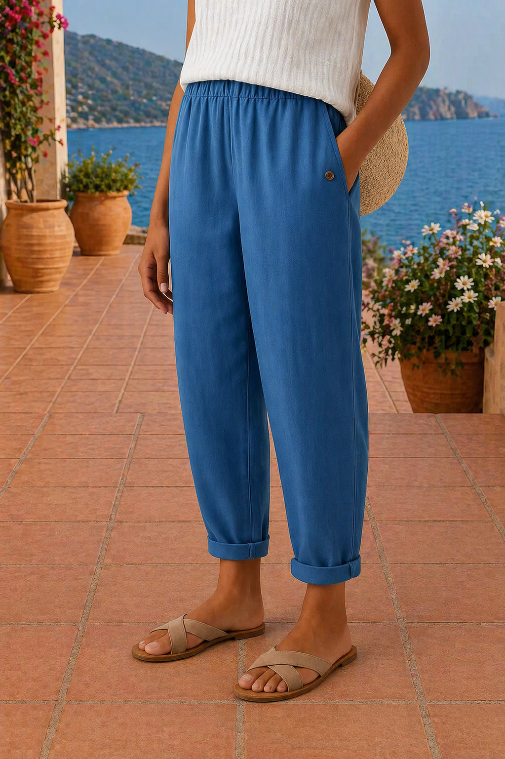 Lachie | Lightweight Linen Trousers