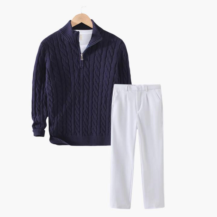 Carter | Cable Knit Outfit
