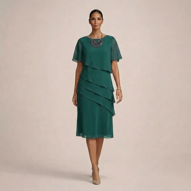 Kora | An Elegant Ruffled Dress
