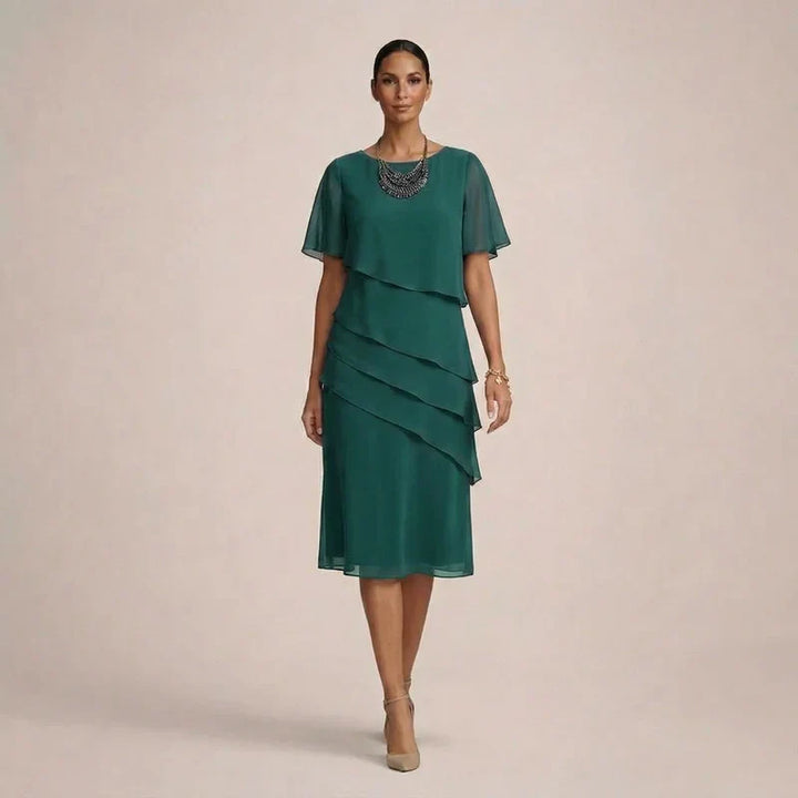 Kora | An Elegant Ruffled Dress