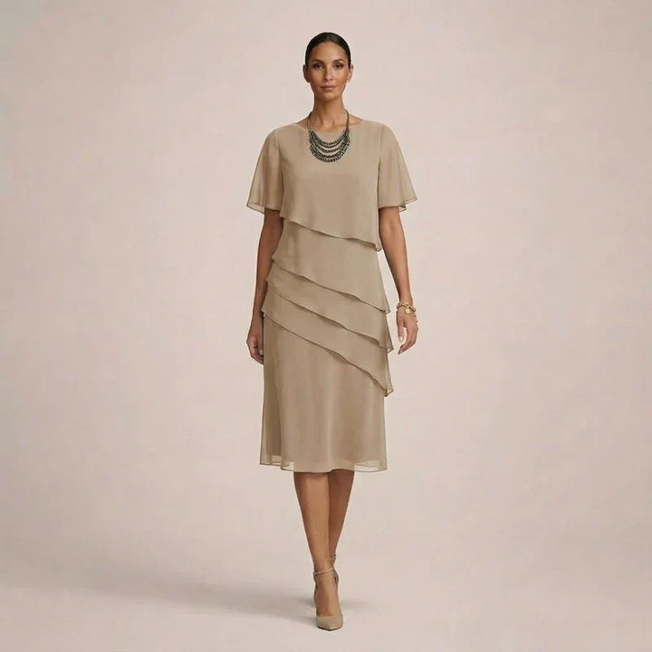 Kora | An Elegant Ruffled Dress