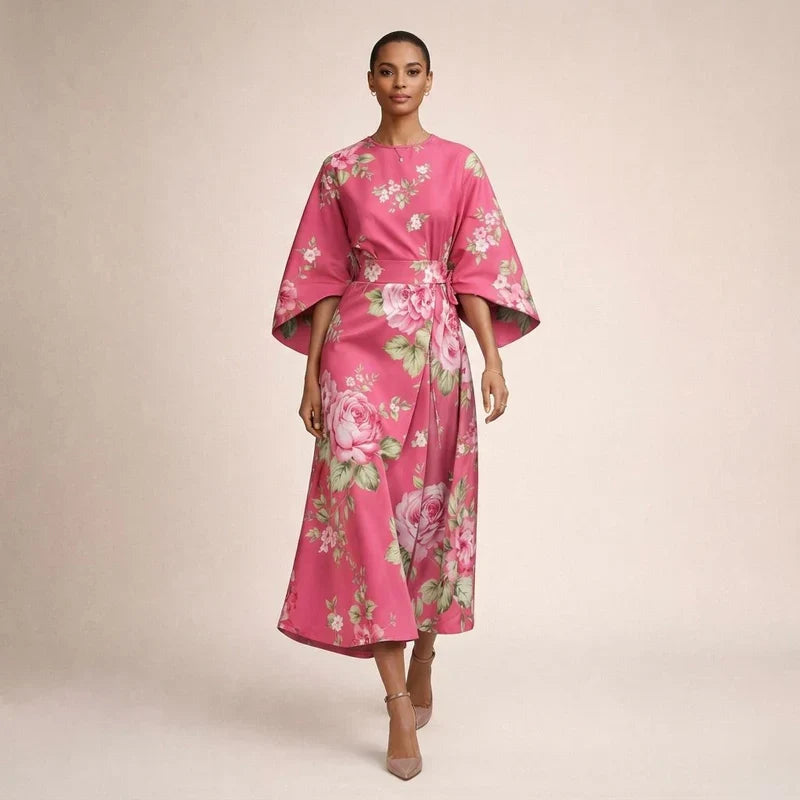 Jovie | Floral Midi Dress