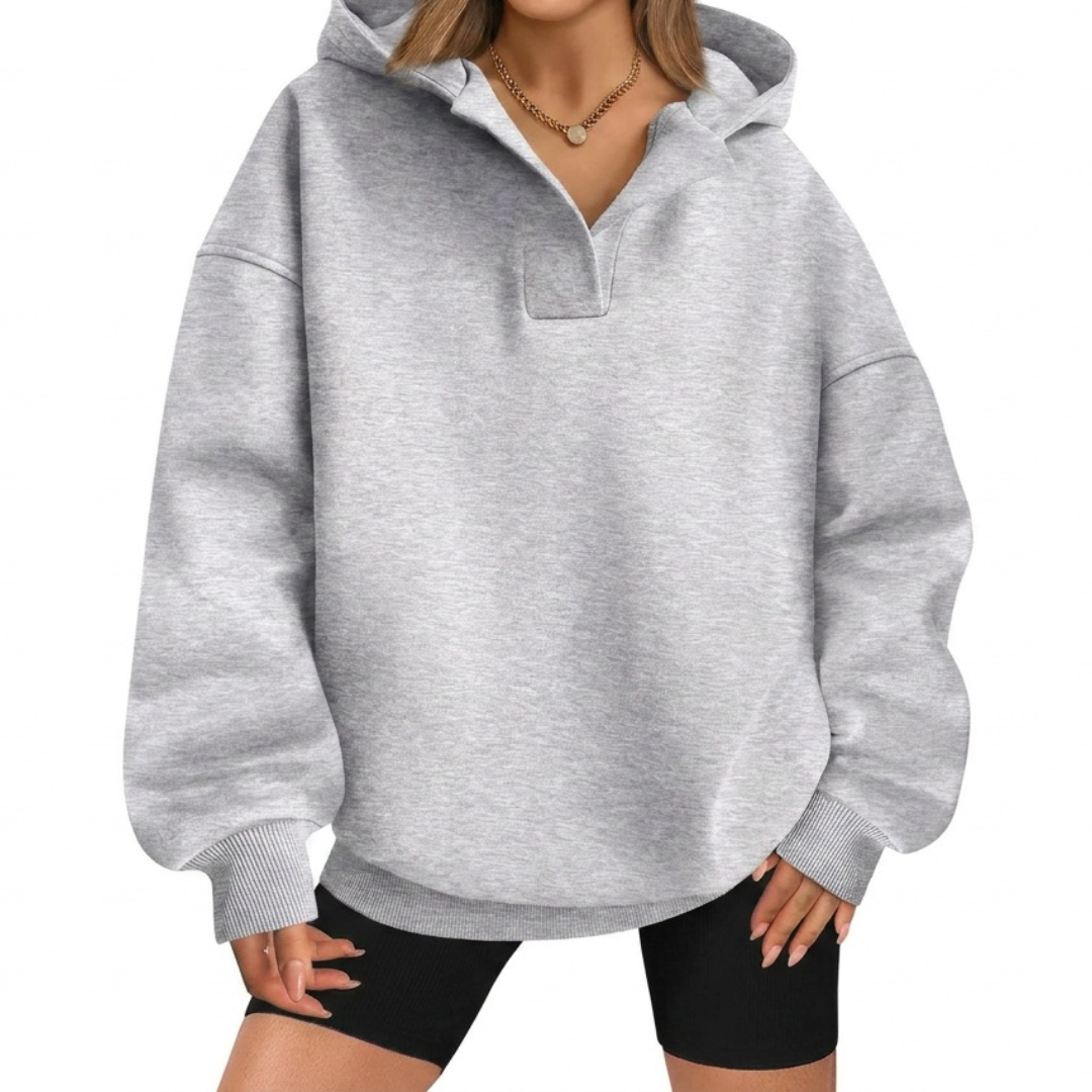 Fiona | Cozy Oversized Fleece Hoodie
