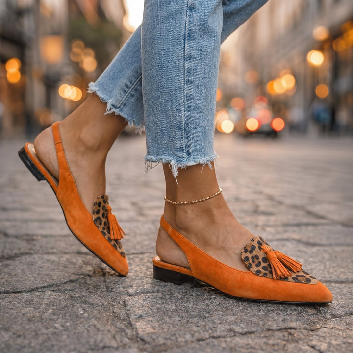 Lilliana | Elegant two-tone women’s mules