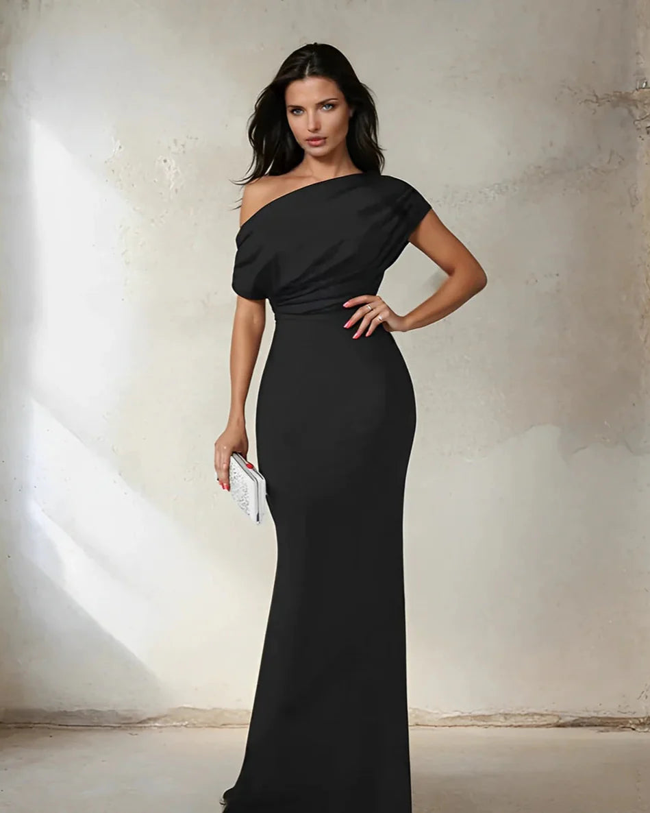 Lara | Off-Shoulder Bodycon Maxi Dress
