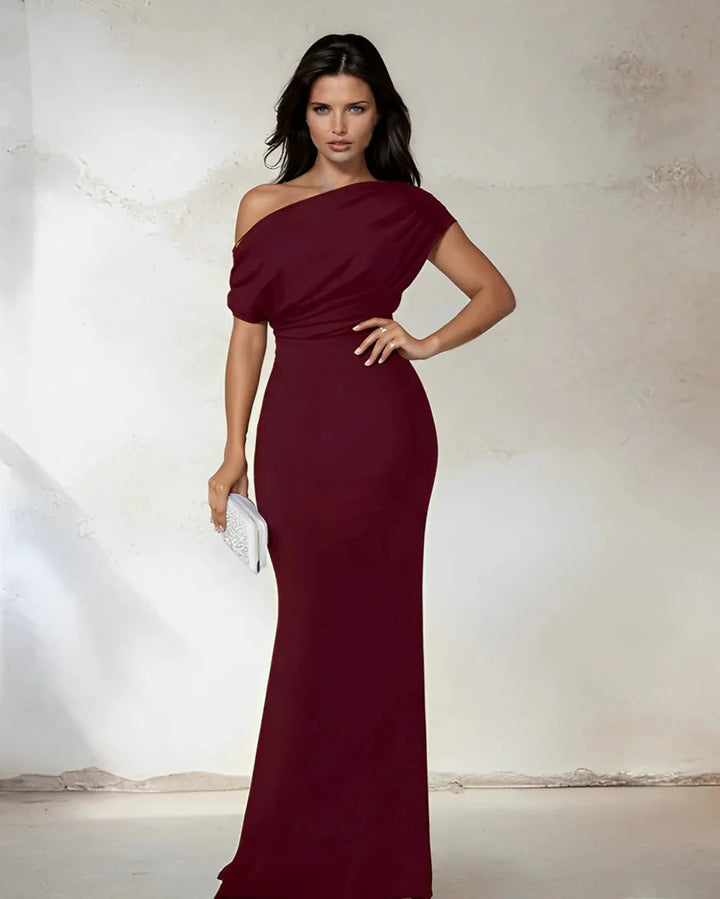 Lara | Off-Shoulder Bodycon Maxi Dress