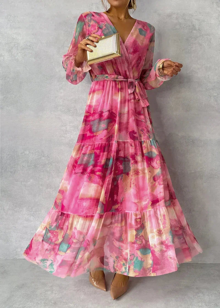 Winnie | A Vibrant Floral Wrap Dress