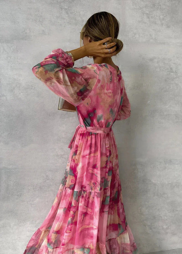 Winnie | A Vibrant Floral Wrap Dress