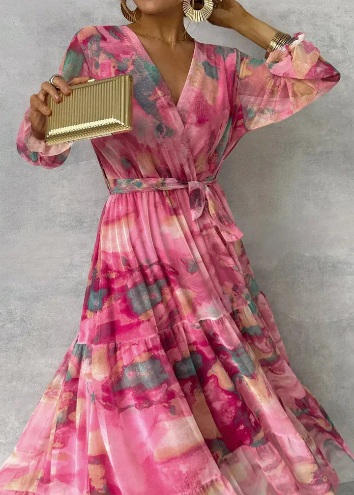 Winnie | A Vibrant Floral Wrap Dress
