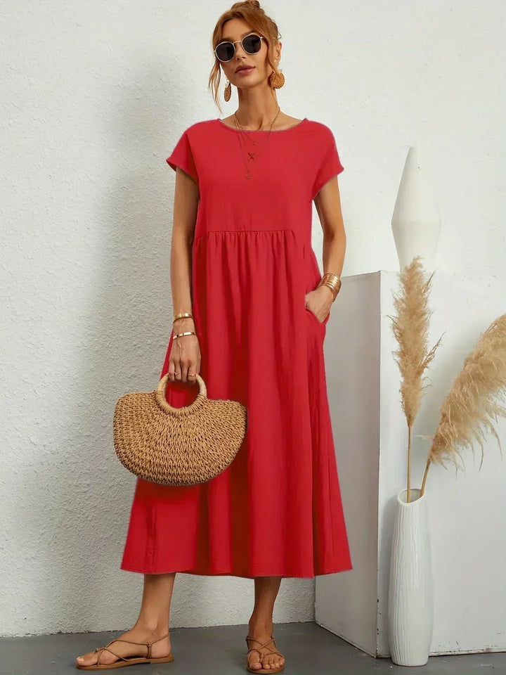 Leila | A Flowing Midi Dress