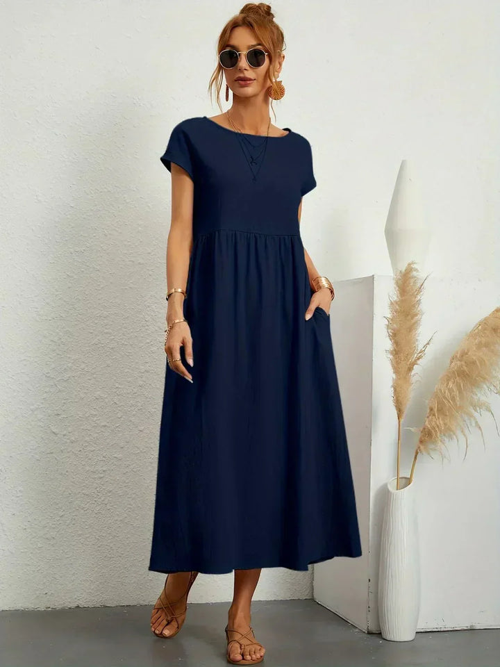 Leila | A Flowing Midi Dress