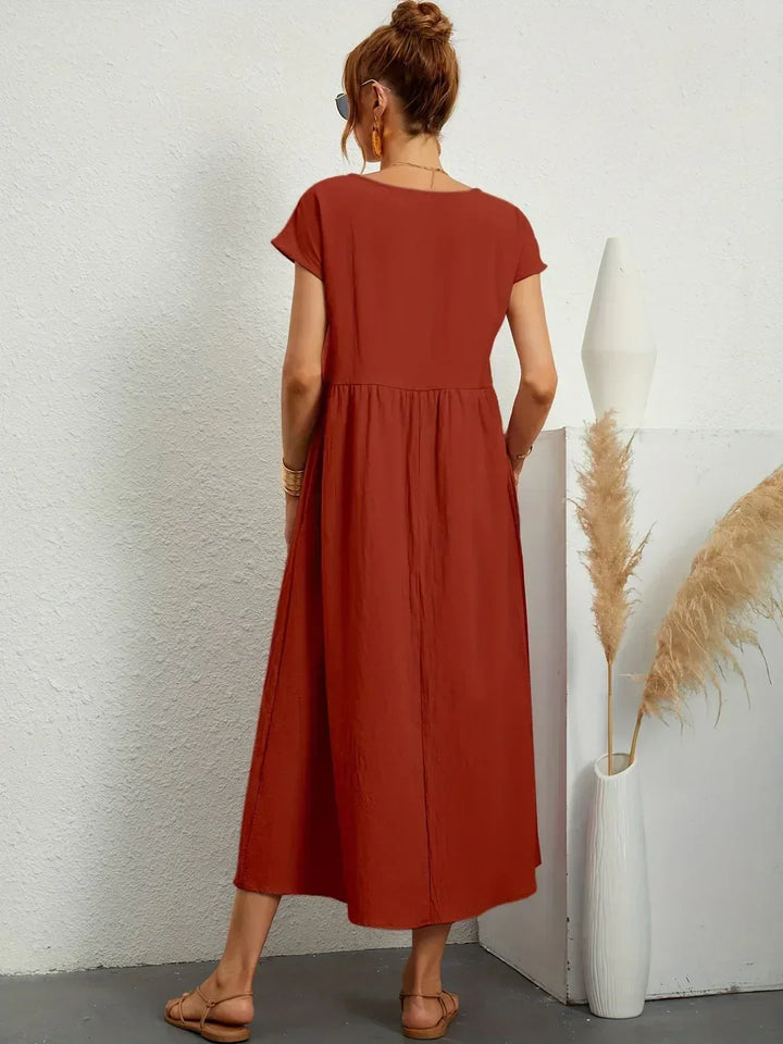 Leila | A Flowing Midi Dress