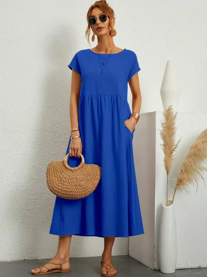 Leila | A Flowing Midi Dress