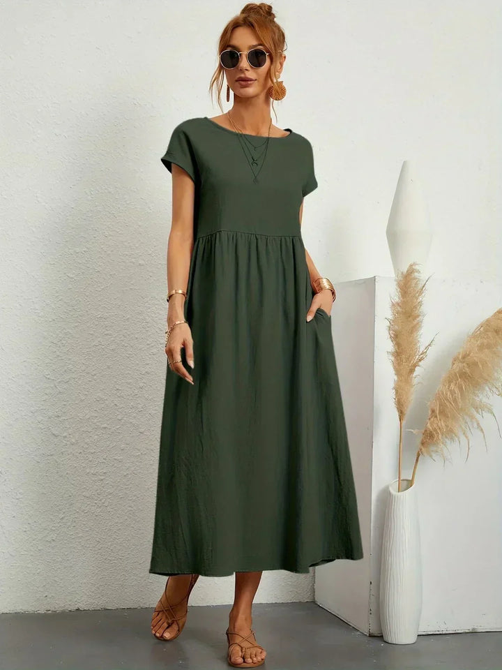 Leila | A Flowing Midi Dress