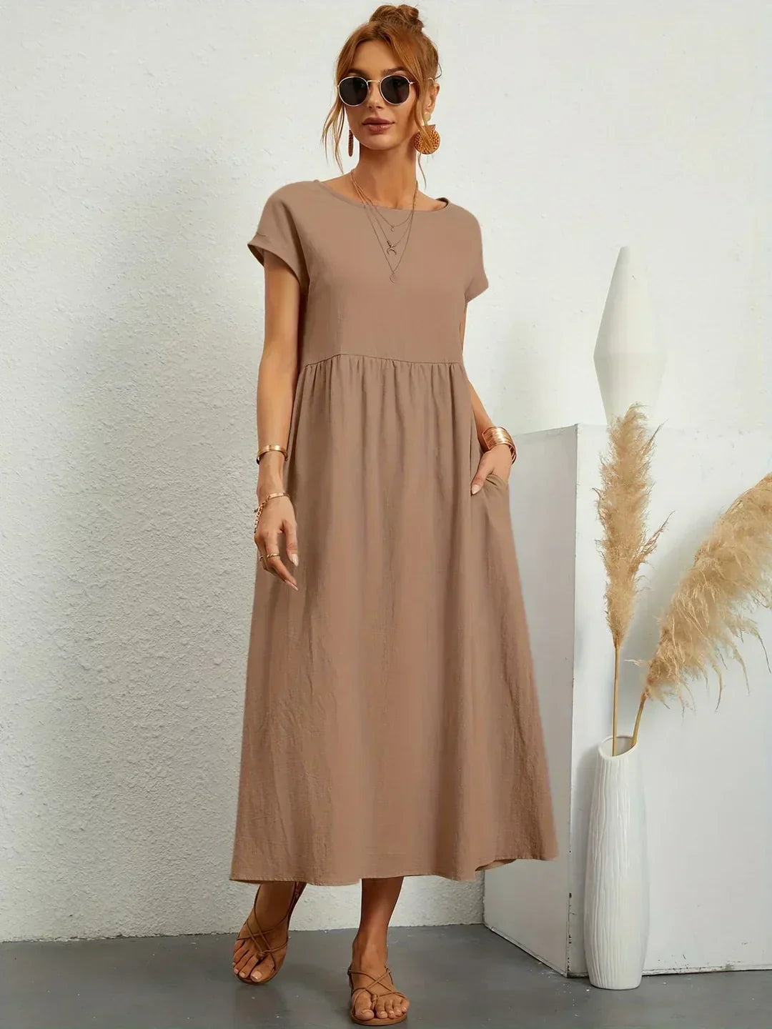 Leila | A Flowing Midi Dress