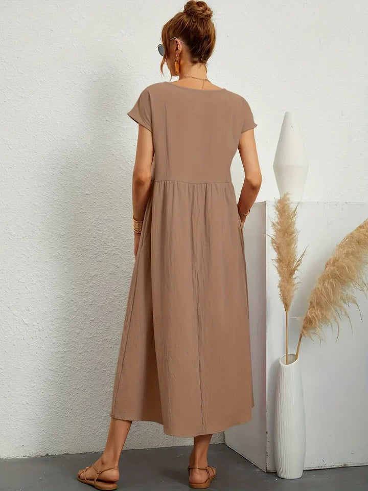 Leila | A Flowing Midi Dress