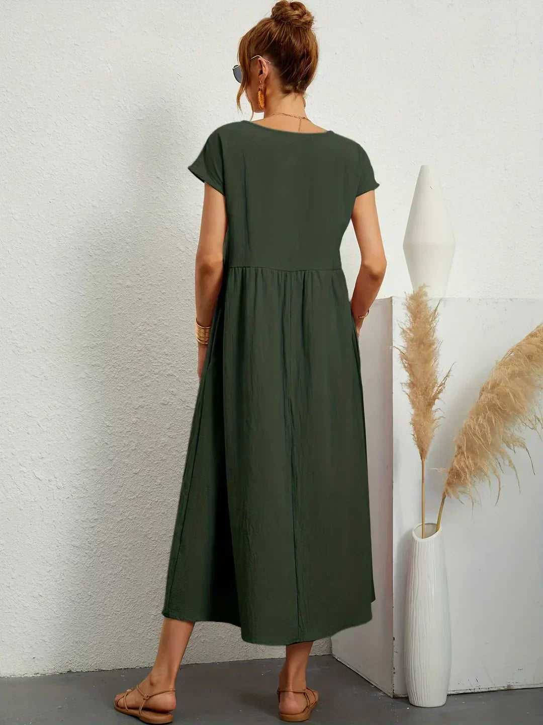 Leila | A Flowing Midi Dress