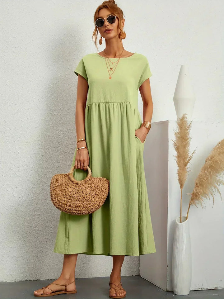 Leila | A Flowing Midi Dress
