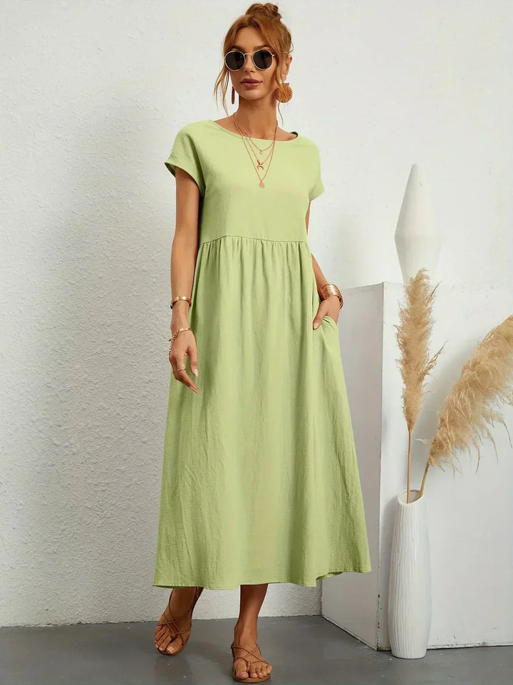 Leila | A Flowing Midi Dress