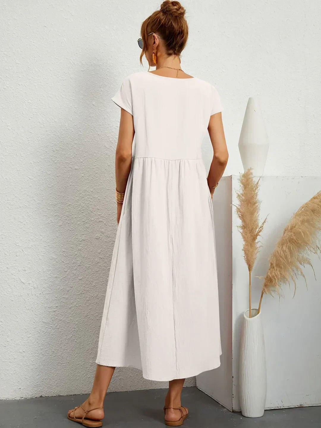Leila | A Flowing Midi Dress