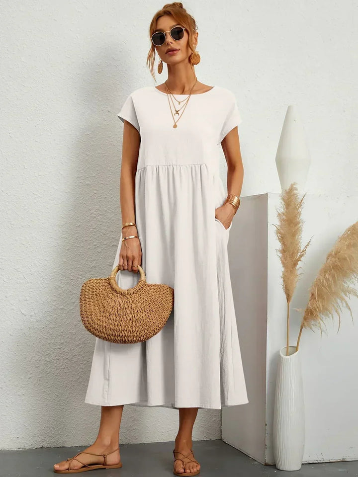 Leila | A Flowing Midi Dress