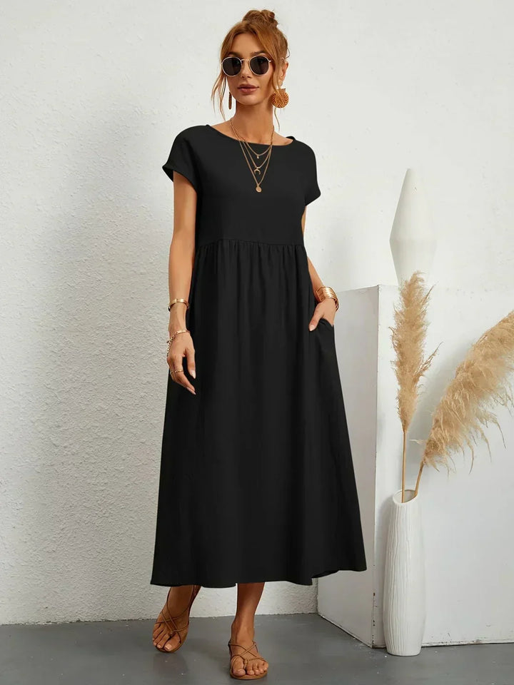 Leila | A Flowing Midi Dress
