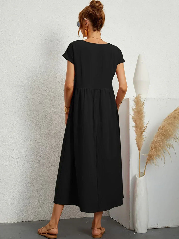 Leila | A Flowing Midi Dress