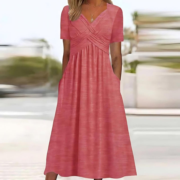Molly | Elegant A-Line Midi Dress