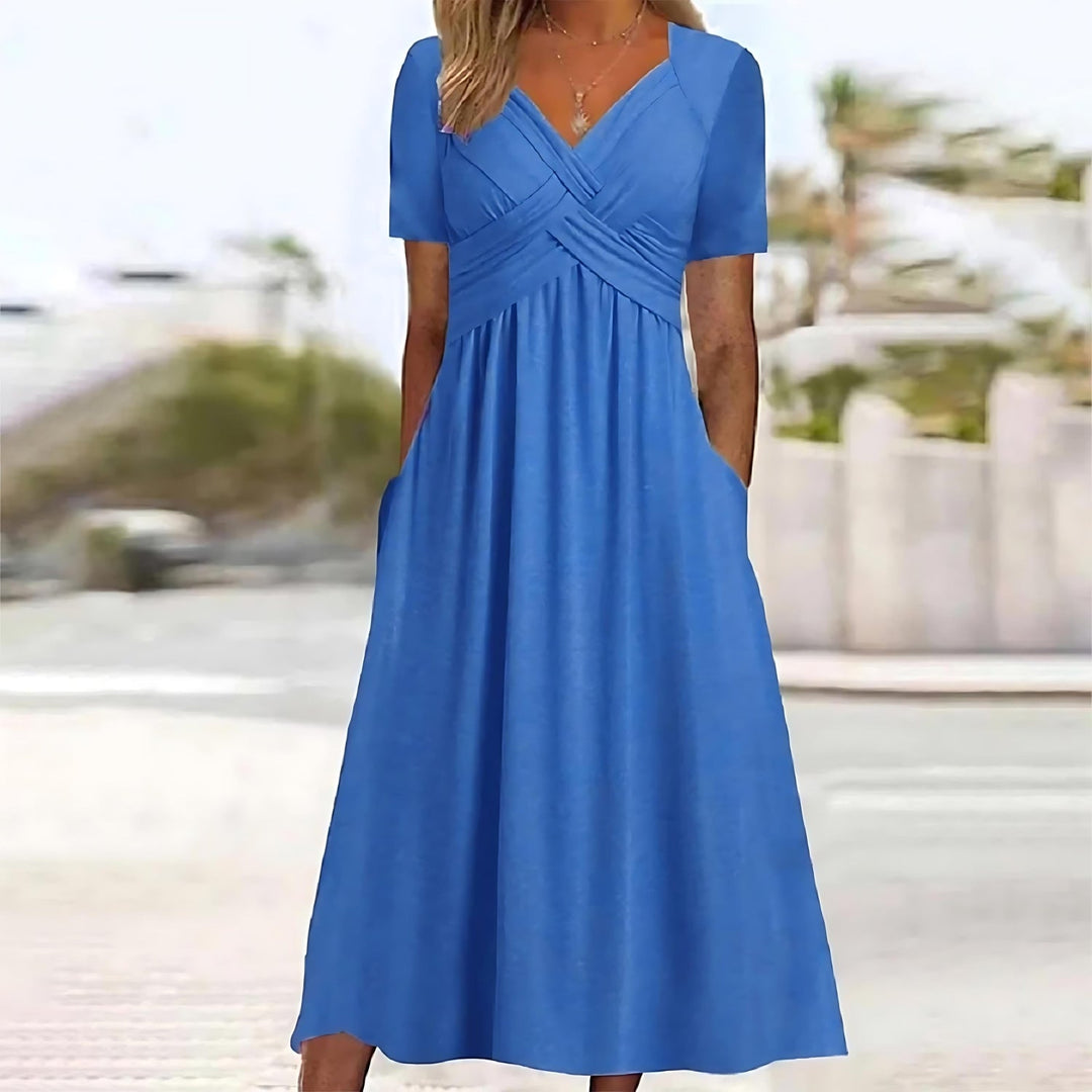 Molly | Elegant A-Line Midi Dress