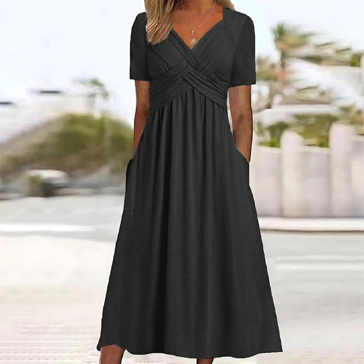 Molly | Elegant A-Line Midi Dress