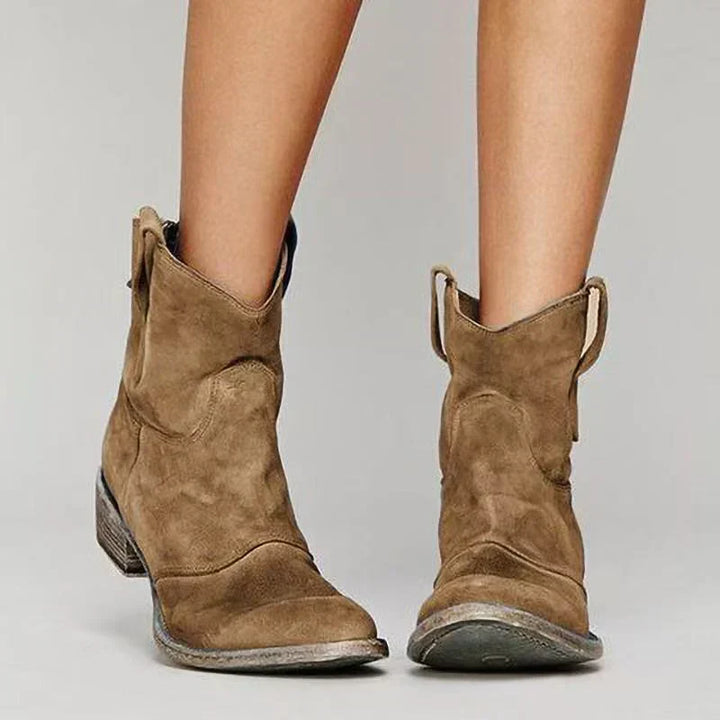Greta | Suede Orthopedic Boots