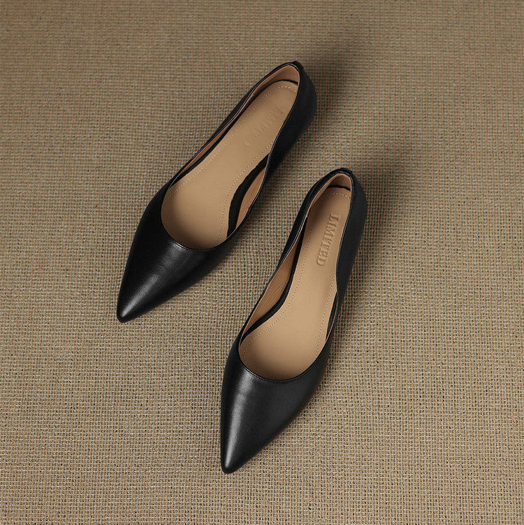 Brenna | Ballet Flats in Genuine Leather