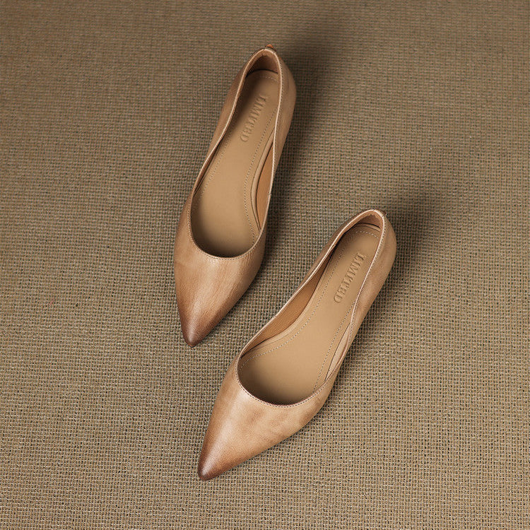 Brenna | Ballet Flats in Genuine Leather