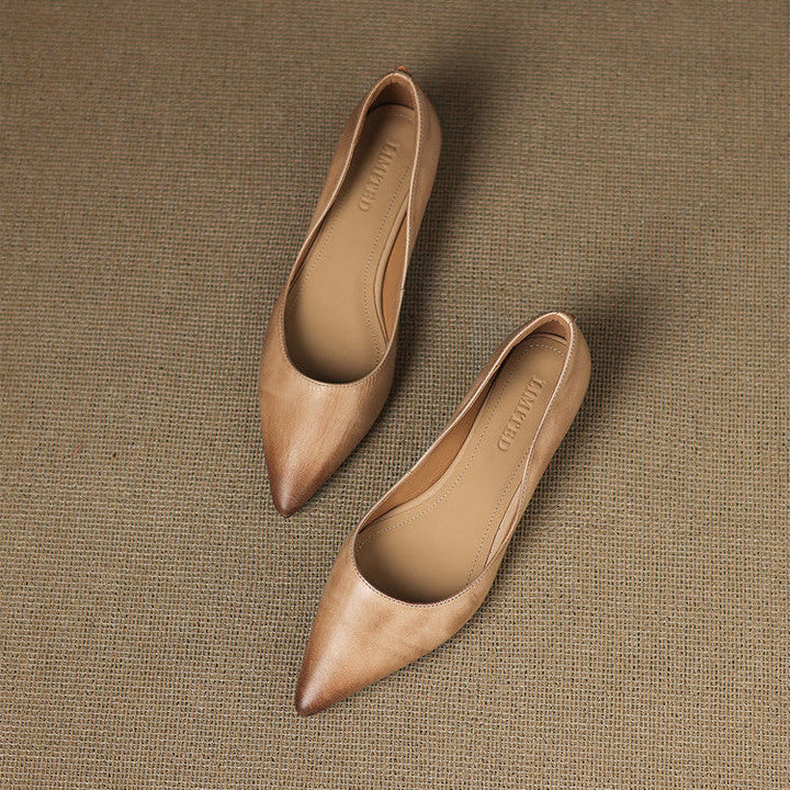 Brenna | Ballet Flats in Genuine Leather