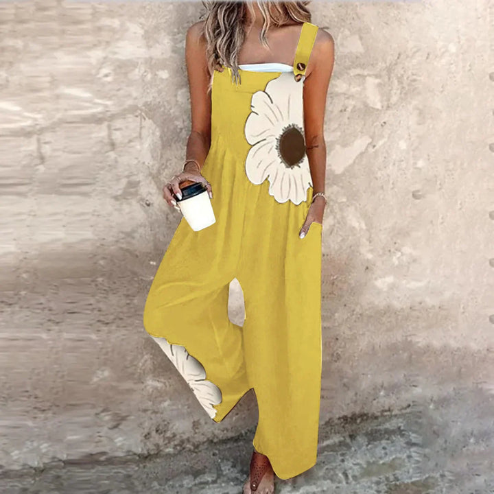 Novalee | Comfortable Printed Dungarees