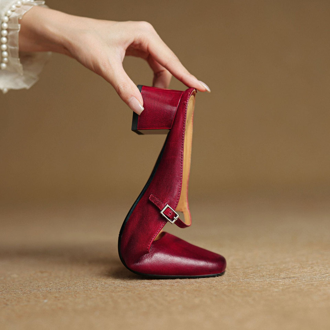 Elva | Leather Mules