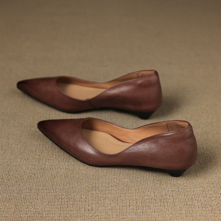 Brenna | Ballet Flats in Genuine Leather