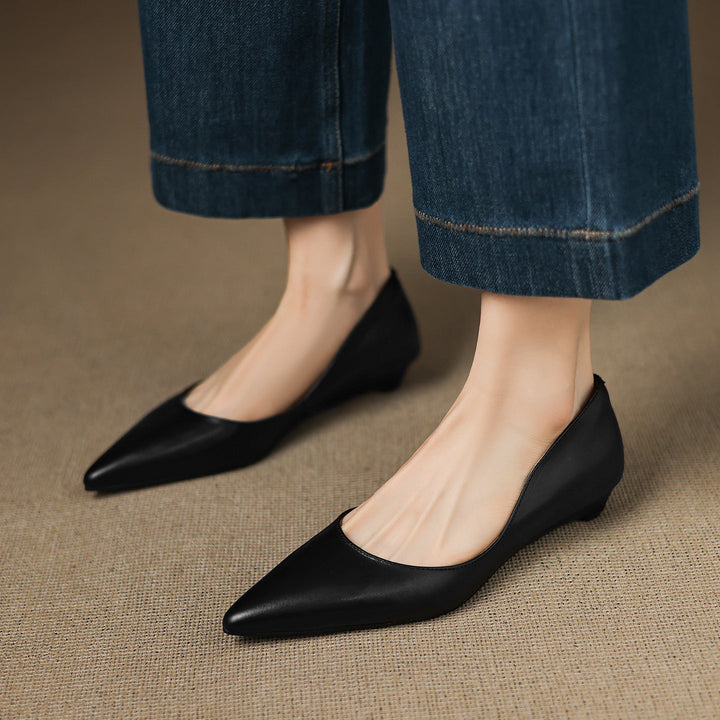 Brenna | Ballet Flats in Genuine Leather