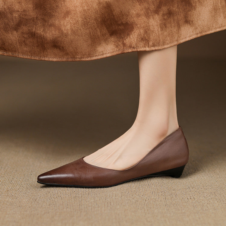 Brenna | Ballet Flats in Genuine Leather
