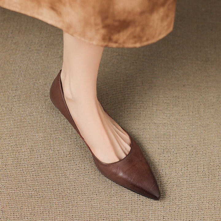 Brenna | Ballet Flats in Genuine Leather