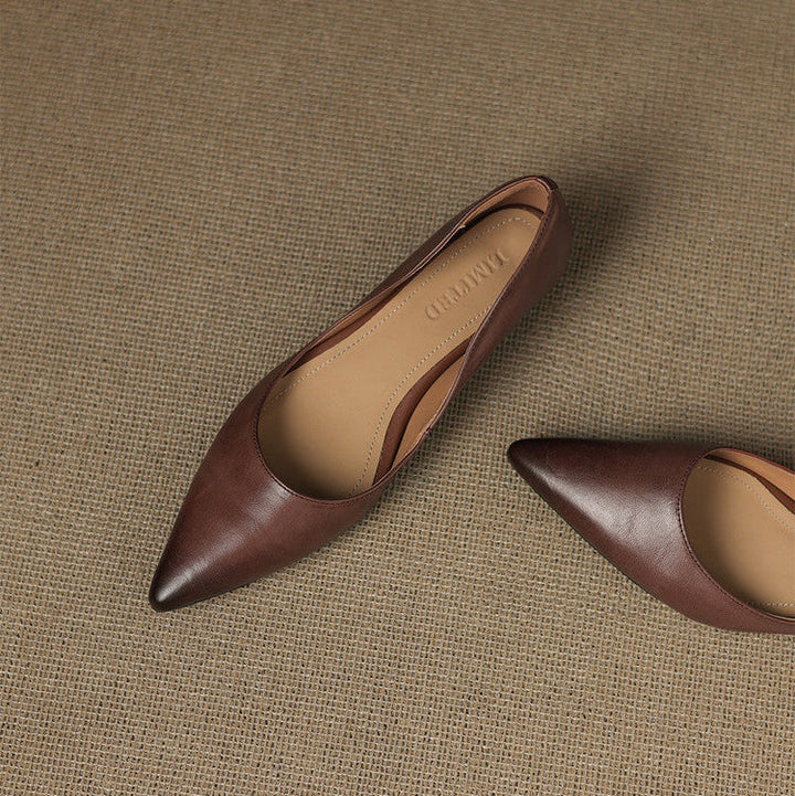 Brenna | Ballet Flats in Genuine Leather