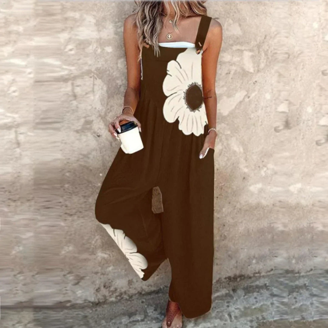 Novalee | Comfortable Printed Dungarees