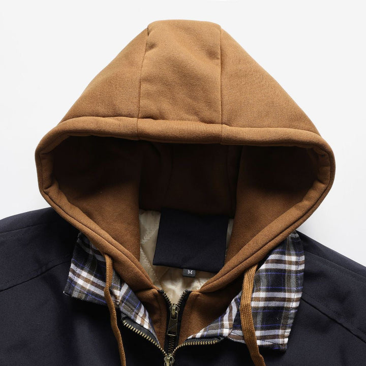 Jason | Layered Hooded Jacket